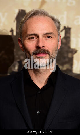 Specsavers Crime Thriller Awards - London. Mark Bonnar nimmt an den Specsavers Crime Thriller Awards 2014 im Grosvenor House Hotel, London, Teil. Stockfoto