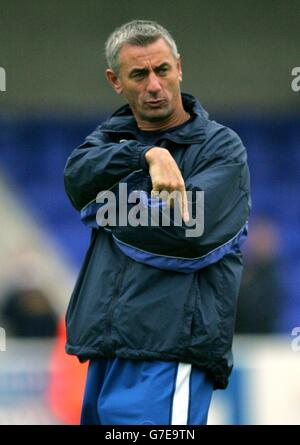 Ian Rush, Manager von Chester City, während des Coca-Cola League One Spiels seiner Seite gegen Leyton Orient im Deva Stadium, Chester. . Stockfoto