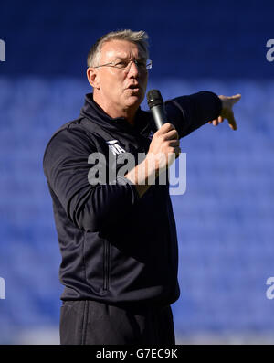 Fußball - Lesung FC Tag der offenen Tür - Madejski-Stadion Stockfoto