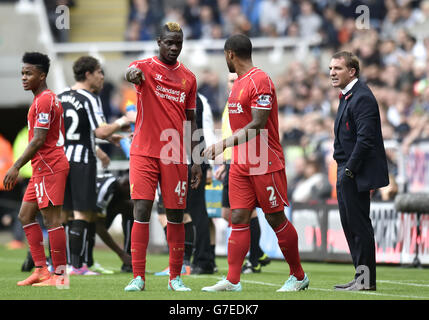 Fußball - Barclays Premier League - Newcastle United V Liverpool - St James' Park Stockfoto