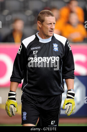 Fußball - Sky Bet Championship - Wolverhampton Wanderers gegen Birmingham City - Molineux. Birmingham City Torwarttrainer Kevin Poole Stockfoto