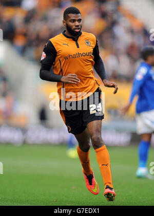 Fußball - Sky Bet Championship - Wolverhampton Wanderers gegen Birmingham City - Molineux. Ethan Ebanks-Landell Von Wolverhampton Wanderers Stockfoto