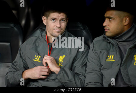 Fußball - UEFA Champions League - Gruppe B - Real Madrid V Liverpool - Santiago Bernabeu Stockfoto