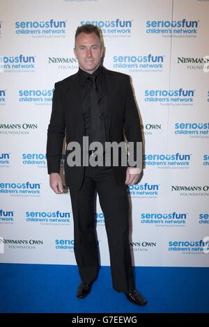 „Serious Fun Children's Network“-Gala - London. James Jordan nimmt an der „Serious Fun Children's Network London“-Gala im Roundhouse, London, Teil. Stockfoto