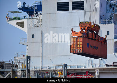 Mexikanischen Hafen von Veracruz am 23. Oktober 2015 in Veracruz, Mexiko Stockfoto