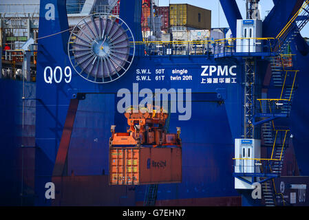 Mexikanischen Hafen von Veracruz am 23. Oktober 2015 in Veracruz, Mexiko Stockfoto