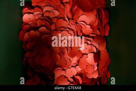 The Poppy Factory - Surrey. Poppy Appeal. Stockfoto