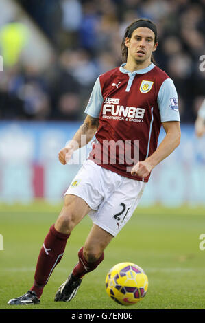 Fußball - Barclays Premier League - Burnley gegen Everton - Turf Moor. George Boyd von Burnley Stockfoto