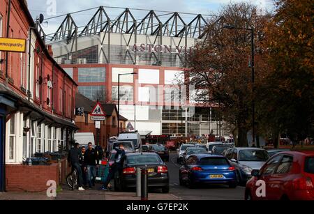 Fußball - Barclays Premier League - Aston Villa V Tottenham Hotspur - Villa Park Stockfoto