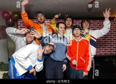 Smash Hits Poll Winners Party 2004 - Goldie Lookin ' Kette Stockfoto