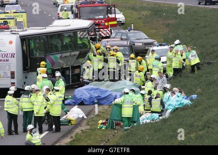 Crash-Trainer A34 Stockfoto