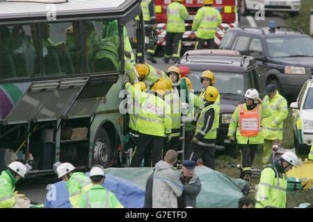 Crash-Trainer A34 Stockfoto