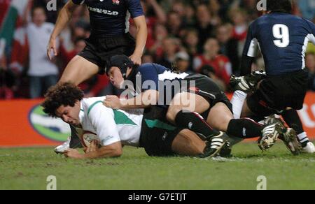 Wales V Japan Stockfoto