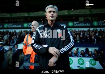 Fußball - Barclays Premier League - West Bromwich Albion gegen Newcastle United – The Hawthorns Stockfoto