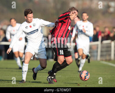 -FA-Cup - erste Runde - Norton United V Gateshead - Autonet Fußballstadion Stockfoto