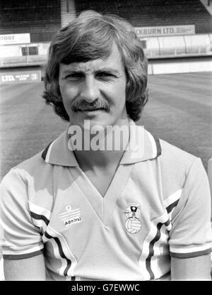 Barry Powell Coventry City. Barry Powell vom Coventry City Football Club vor der Saison 1979/80. Stockfoto