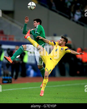 Fußball - UEFA Euro 2016 - Qualifikation - Gruppe F - Rumänien V Nordirland - Arena Nationala Stockfoto