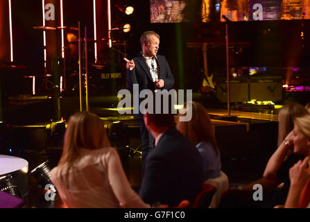 Die Graham Norton Show - London. Gastgeber von Graham Norton während der Dreharbeiten für die Graham Norton Show in den London Studios, London. Stockfoto