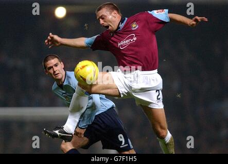 West Ham United gegen Leeds United Stockfoto