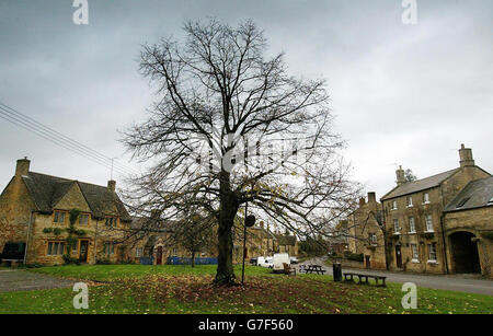 Gebäude und Wahrzeichen - Kingham - Oxfordshire Stockfoto