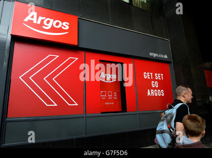 Argos speichern Victoria Stockfoto