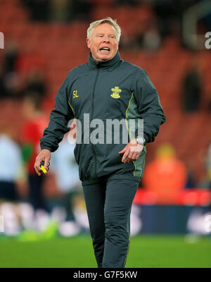 Fußball - Capital One Cup - vierte Runde - Stoke City gegen Southampton - Britannia Stadium. Sammy Lee, Southampton erster Teamassistent Trainer Stockfoto