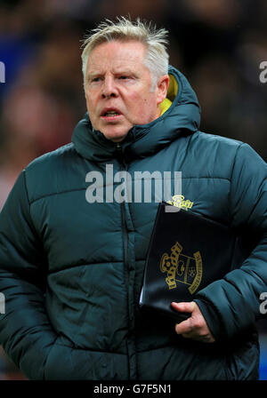 Fußball - Capital One Cup - vierte Runde - Stoke City gegen Southampton - Britannia Stadium. Sammy Lee, Southampton erster Teamassistent Trainer Stockfoto