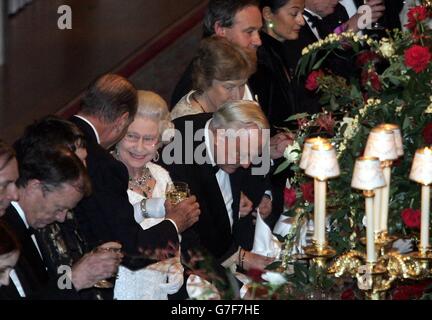 Jacques Chirac Besuch Stockfoto