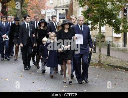 Duke of Marlborough Beerdigung Stockfoto