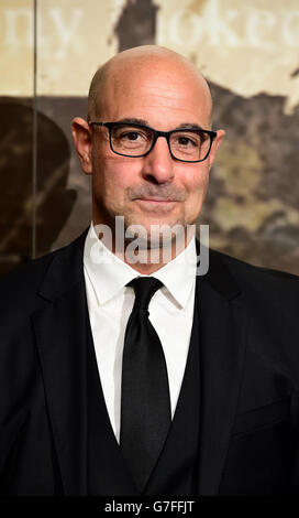 Specsavers Crime Thriller Awards - London. Stanley Tucci nimmt an den Specsavers Crime Thriller Awards 2014 im Grosvenor House Hotel, London, Teil. Stockfoto