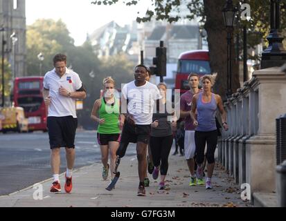 Vodafone firsts Programm. S Poppy Appeal. Stockfoto