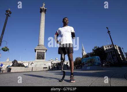 Vodafone firsts Programm. S Poppy Appeal. Stockfoto