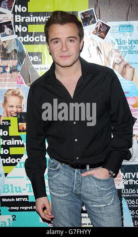 Shane Filan MTVs TRL Stockfoto