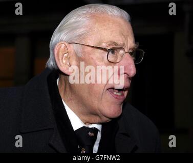 Politiker in der irischen Botschaft Stockfoto