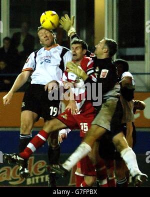 LUTON V DONCASTER Stockfoto