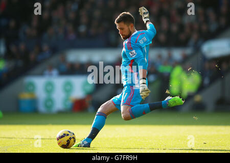 Fußball - Barclays Premier League - West Bromwich Albion gegen Newcastle United - The Hawthorns. Ben Foster von West Bromwich Albion während des Spiels der Barclays Premier League bei den Hawthorns, West Bromwich. Stockfoto