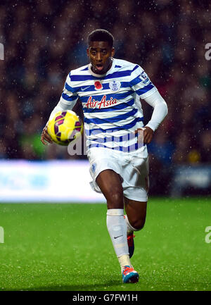 Fußball - Barclays Premier League - Queens Park Rangers gegen Manchester City - Loftus Road. Leroy Fer Von Queens Park Rangers Stockfoto