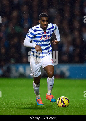 Fußball - Barclays Premier League - Queens Park Rangers gegen Manchester City - Loftus Road. Leroy Fer Von Queens Park Rangers Stockfoto