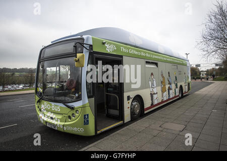 Bio-Bus Stockfoto