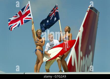 Natives Erstflug Stockfoto