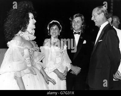 Royalty - Berkeley Square Ball - Herzog von Edinburgh - London Stockfoto