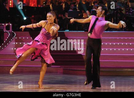 Strictly Come Dancing Finale Stockfoto