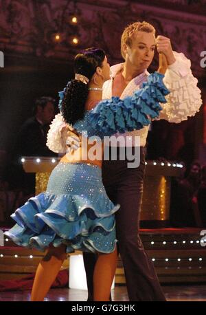 Strictly Come Dancing Finale Stockfoto