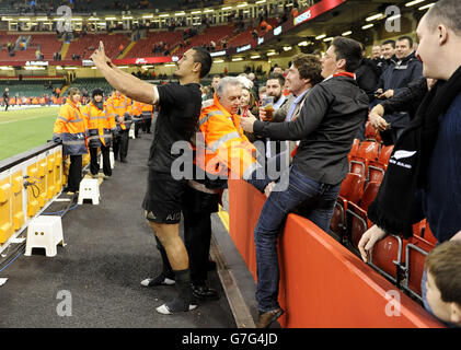 Rugby-Union - Dove Men Serie 2014 - Wales V Neuseeland - Millennium Stadium Stockfoto