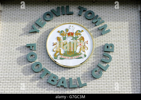 Fußball - Himmel Bet League One - Yeovil Town gegen Coventry City - Huish Park Stockfoto