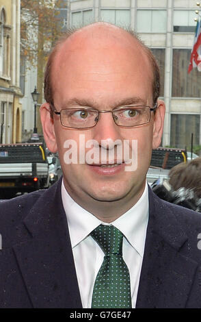 Reckless besucht Brügge Gruppe Konferenz - London Stockfoto