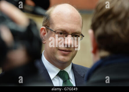 Reckless besucht Brügge Gruppe Konferenz - London Stockfoto