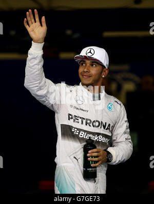 Motor Racing - Formel 1 Weltmeisterschaft - 2014 Abu Dhabi Grand Prix - Qualifikation - Yas Marina Circuit Stockfoto