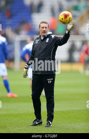 Fußball - Sky Bet Championship - Birmingham City / Nottingham Forest - St. Andrews. Birmingham City Torwarttrainer Kevin Poole. Stockfoto