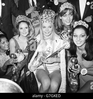 Miss Welt 1969 - Royal Albert Hall, London Stockfoto